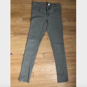Light Gray Skinny Jeans H&M Divided Sz 8